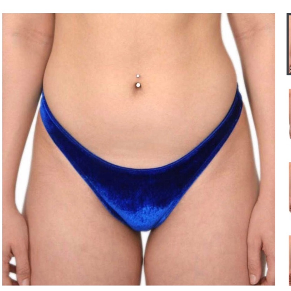 Hoaka Royal Blue Cheeky Bottoms